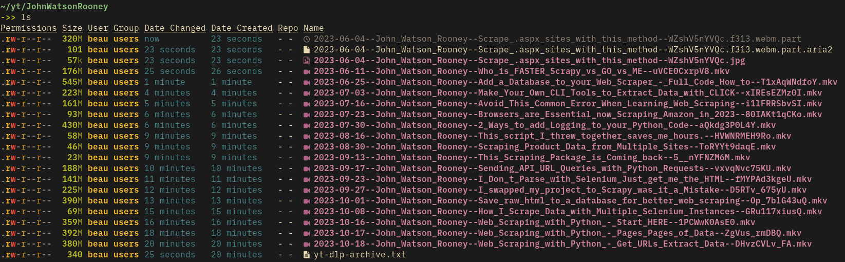 yt-dlp filename example